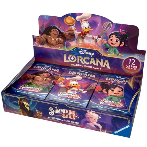 [11098455] Disney Lorcana: Shimmering Skies Booster Box - Shimmering Skies (5)
