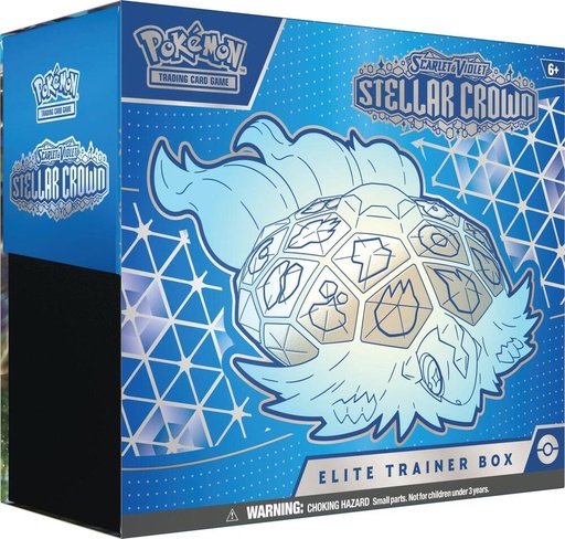 [190-85922] DV Stellar Crown Elite Trainer Box - SV07: Stellar Crown